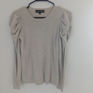 Christopher & Banks Beige Sweater